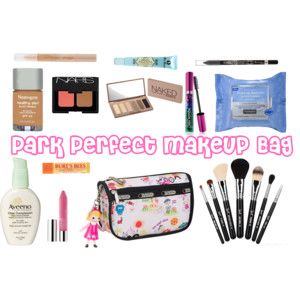 Packing the Park Perfect Disney Makeup Bag