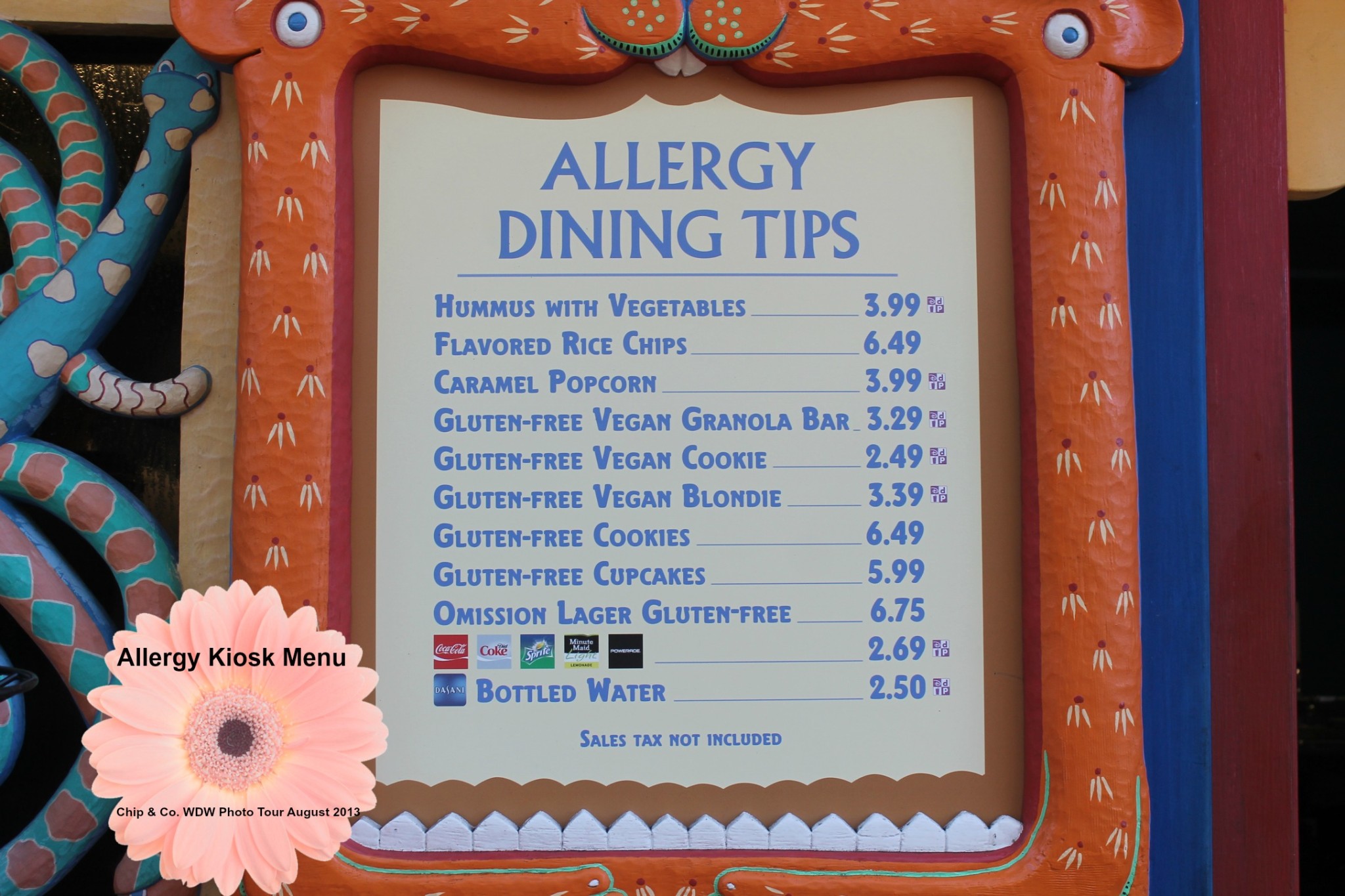 Food Allergy Information Kiosk at Disney’s Animal Kingdom Opens