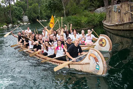 Disneyland Resort Canoe Races Celebrate 50 Years