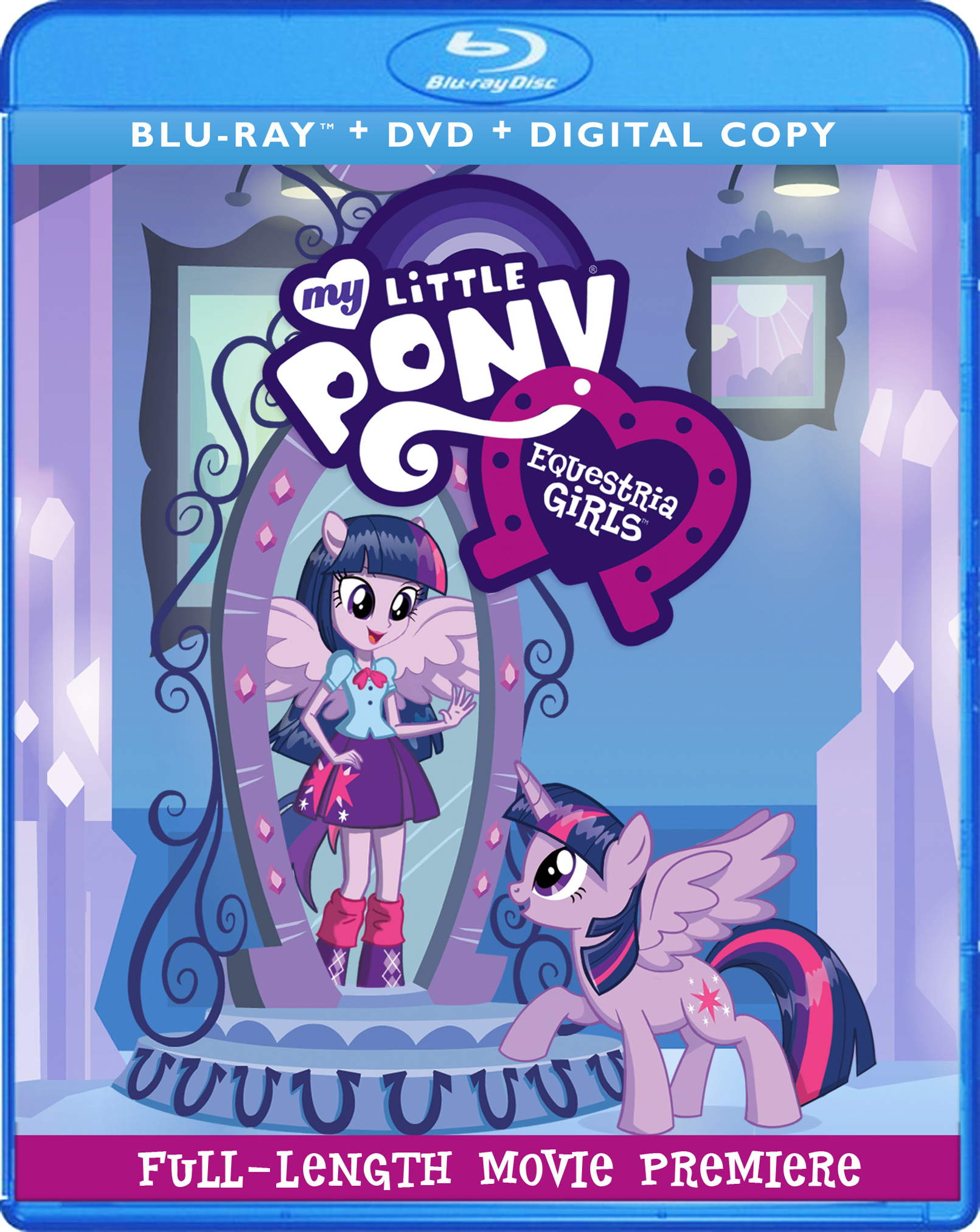 My Little Pony Equestria Girls Bluray Review Chip and Company