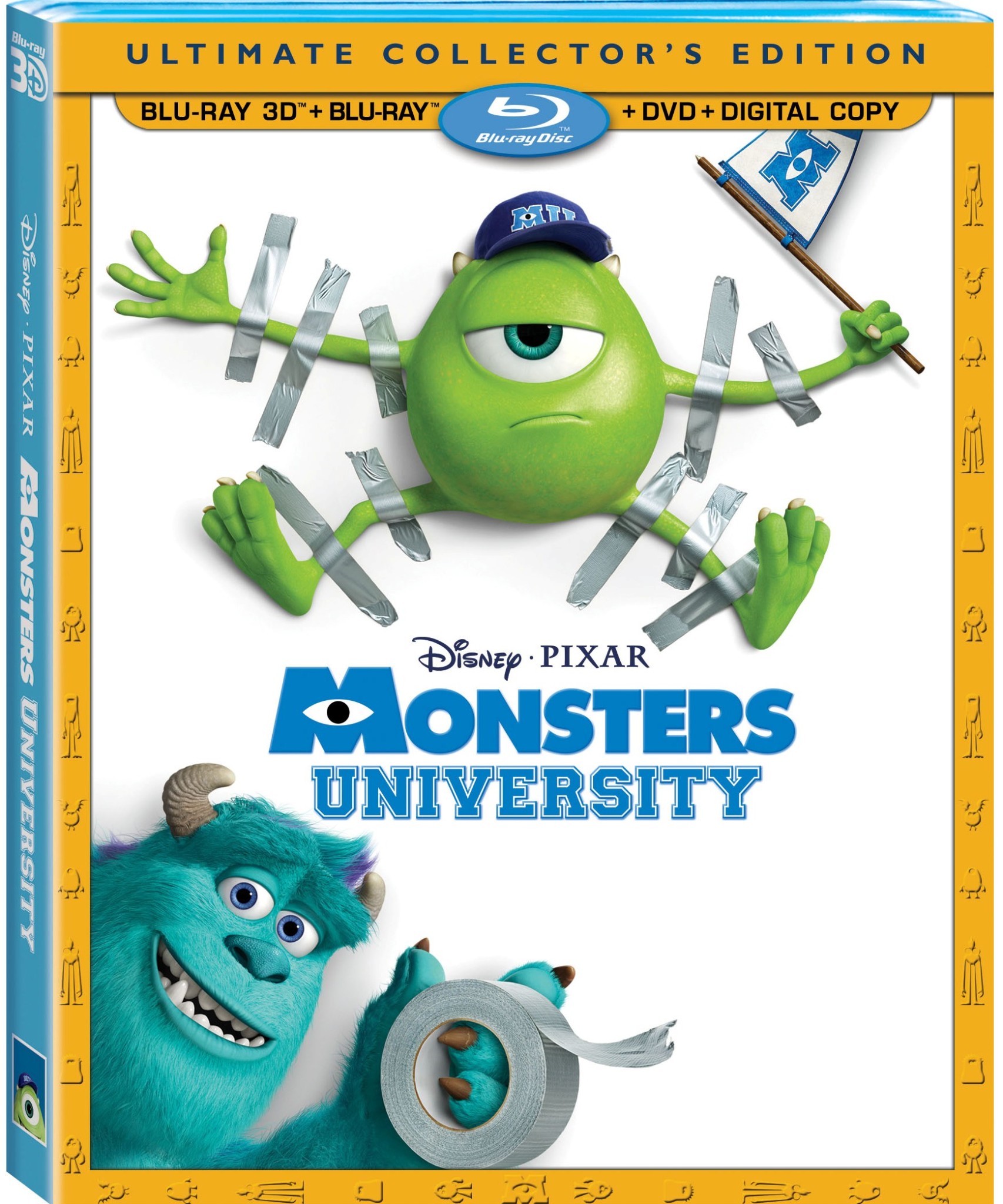 Monsters University Coming to Blu-ray and DVD on October 8, 2013