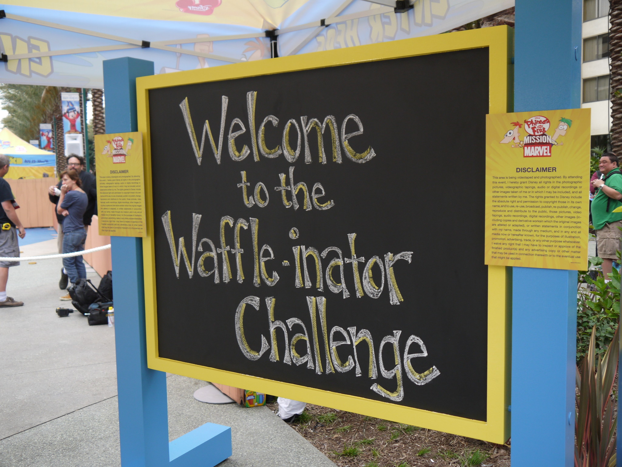 Come Take the Waffle-inator Challenge This Weekend in the Downtown Disney District at the Disneyland Resort