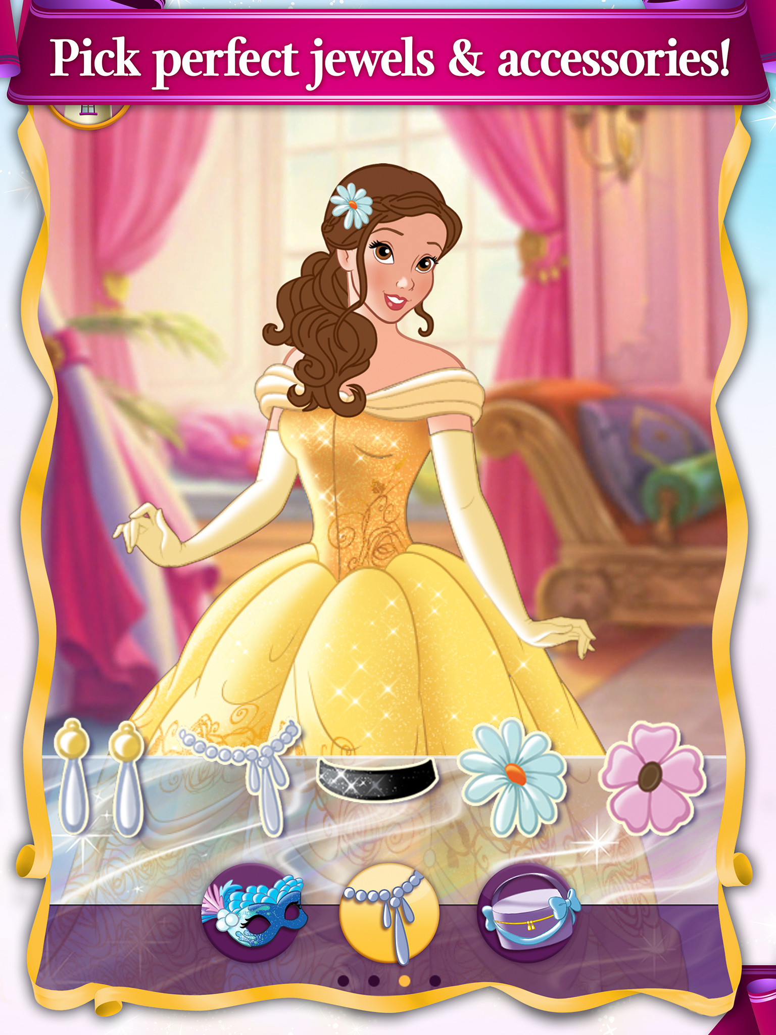 Disney’s Royal Salon App Review – Super Salon Fun for You and Your Little Princess