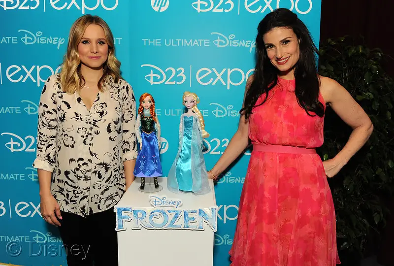 Frozen Inspired Dolls at D23 Expo