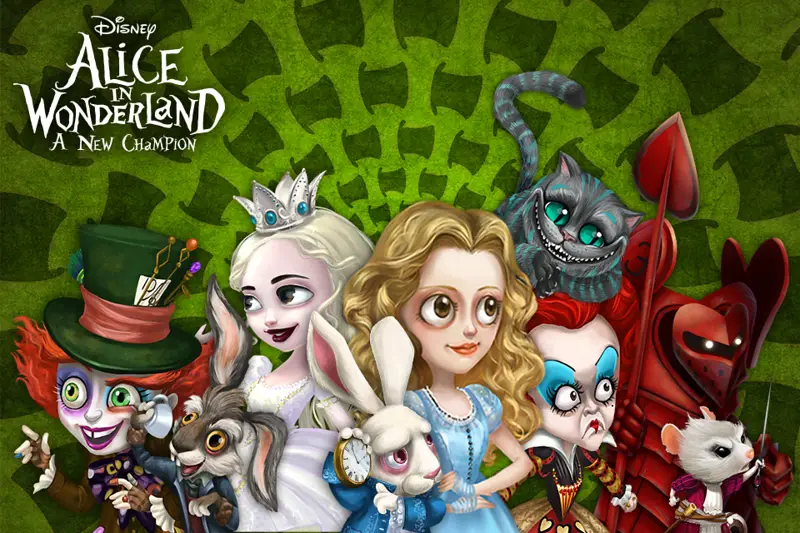 All New “Alice in Wonderland: A New Champion” Mobile Game