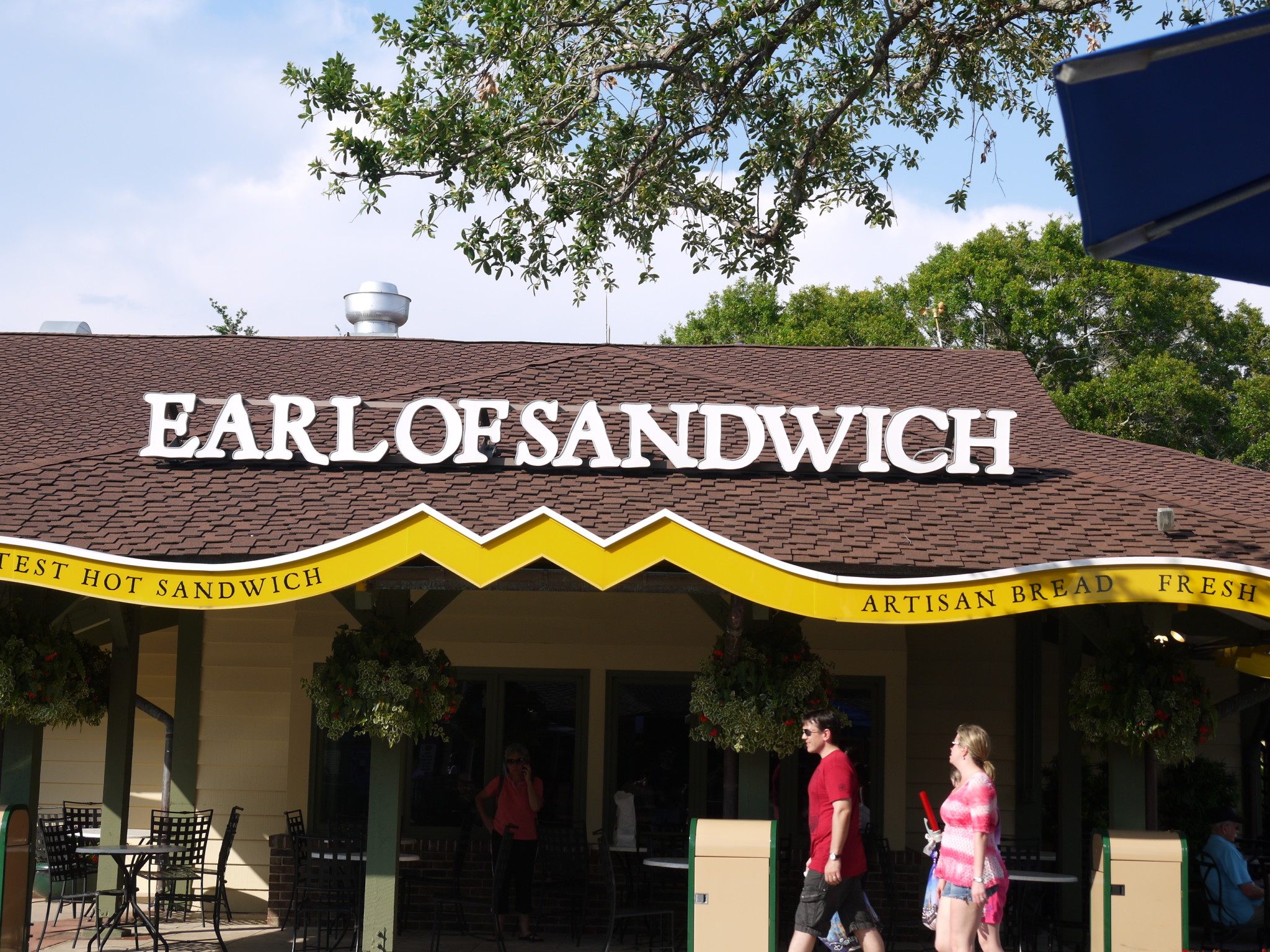 Famous Holiday Sandwich at Earl of Sandwich in Downtown Disney