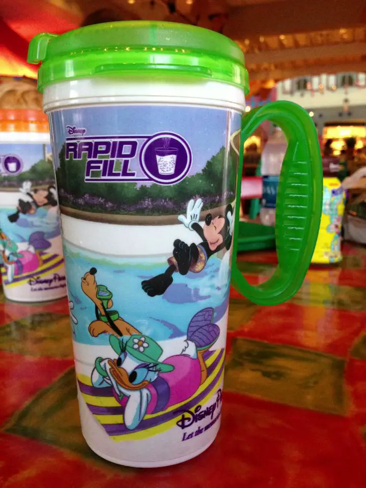 Rapid Fill Mug Update at Walt Disney World