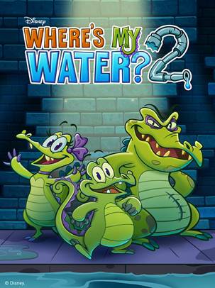 Disney Where's My Water Game A2237-CO DISNEY 