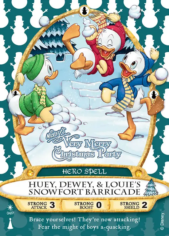 Exclusive Sorcerers Card To Be Released at Mickey’s Very Merry Christmas Party