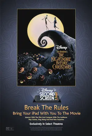 Second Screen Live: The Nightmare Before Christmas App