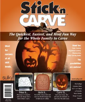 Stick ‘n Carve is the first truly new Halloween innovation