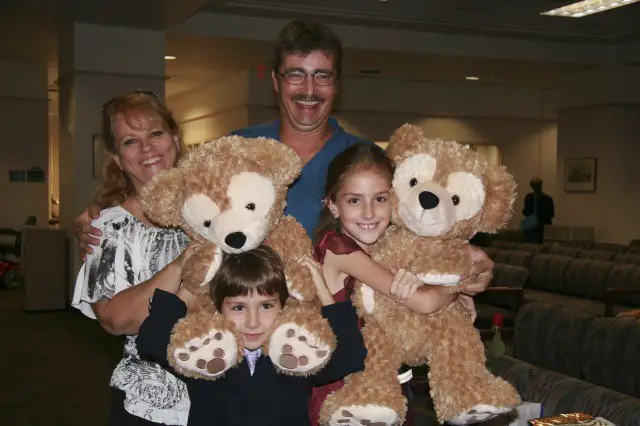 Adorable Duffy the Disney Bear Bring Smiles to Adopted Children