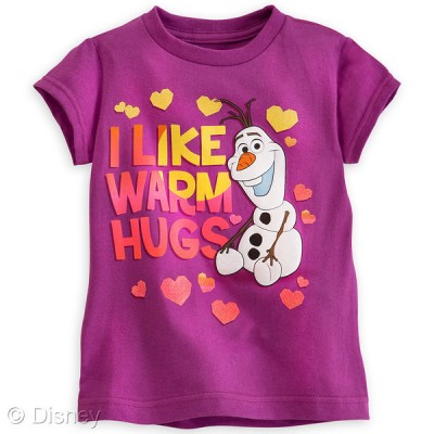 Frozen Olaf Purple T shirt