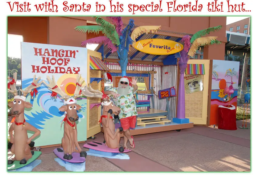 The Swan and Dolphin is Santa’s Favorite Resort