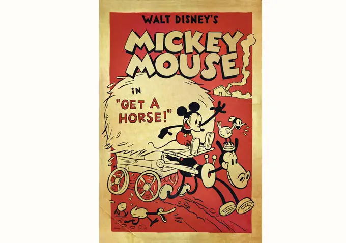 A Disney Short “Get a Horse” Nominated for an Oscar