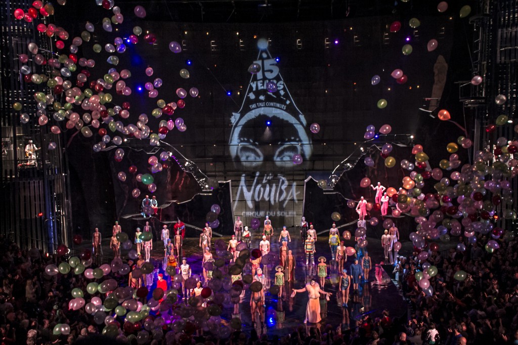 La Nouba at Walt Disney World Celebrates 15th Anniversary with a “Magical Moment”