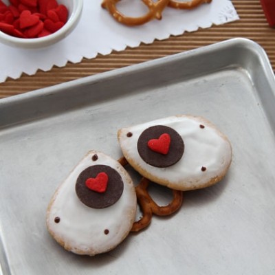 wall e valentine cookie