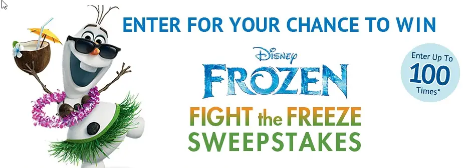 Enter Frozen’s Fight the Freeze Sweepstakes to win a trip to Disney’s Aulani Resort