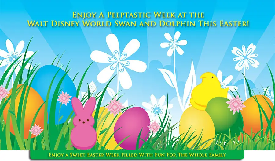 Week full of EGG-tra activites for Easter week at the Swan and Dolphin
