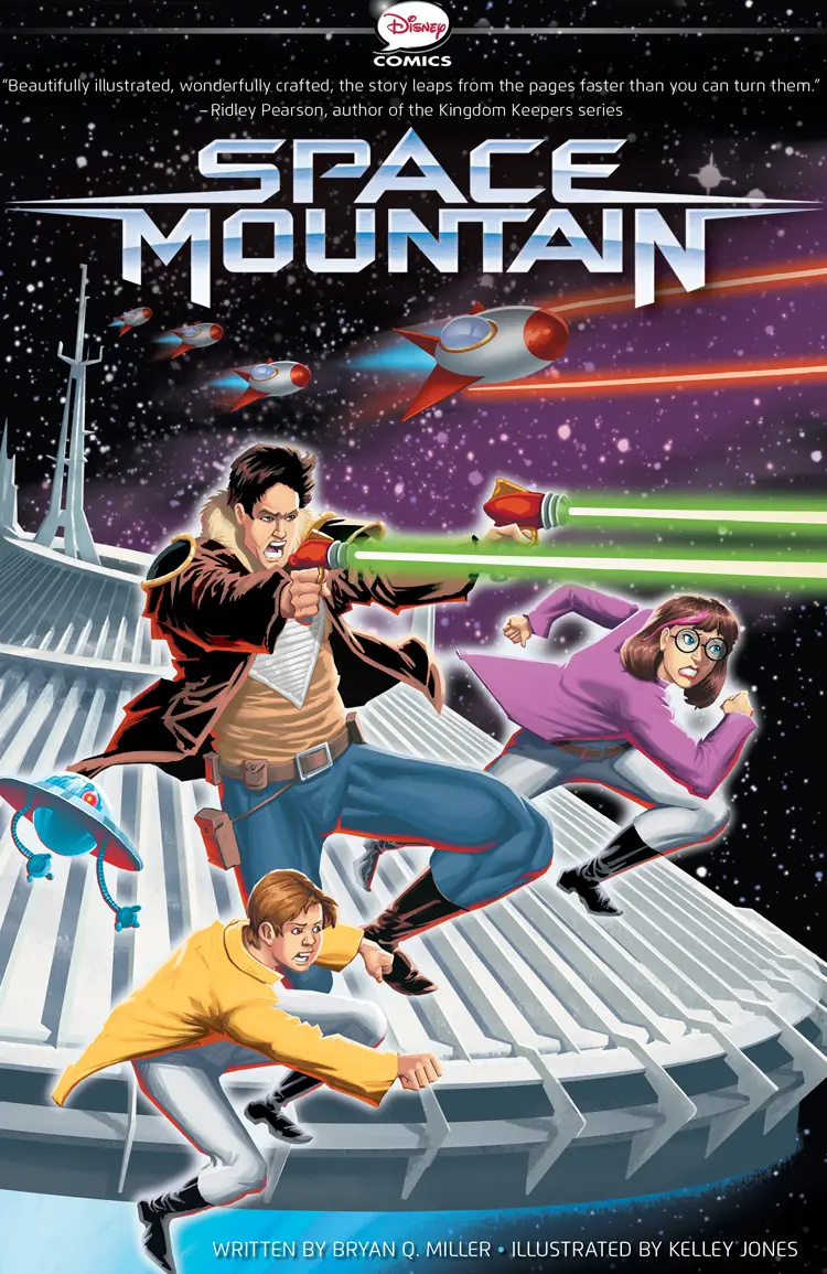 Space Mountain A Graphic Novel Review!