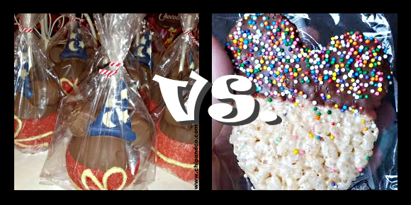 Disney Parks’ Candy Apple vs. Rice Crispy Treat
