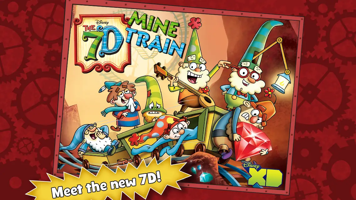 Get the New “7D Mine Train” App by Disney Publishing