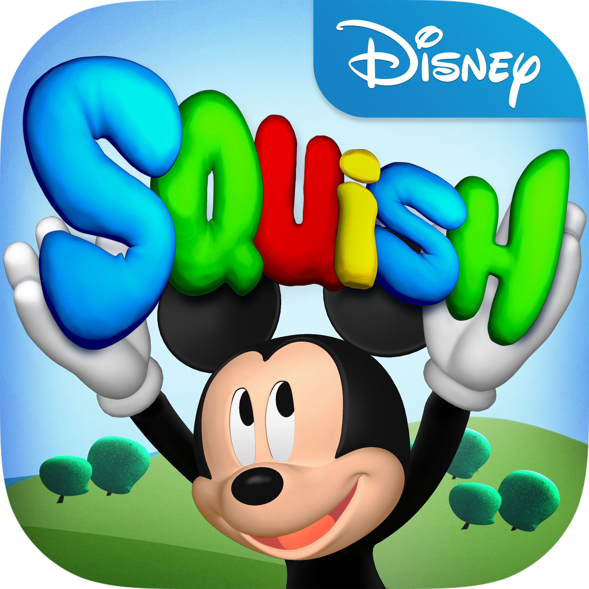 Squish and Sculpt with the New Squish Mickey Mouse Clubhouse App