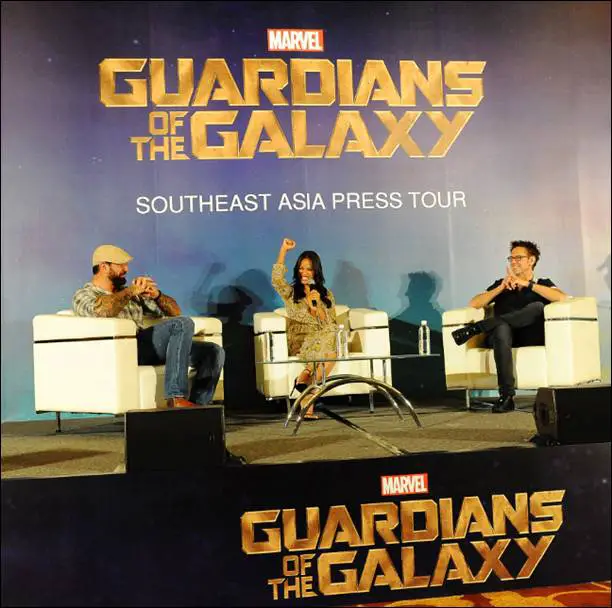 MARVEL’S GUARDIANS OF THE GALAXY Singapore Press Tour Pictures