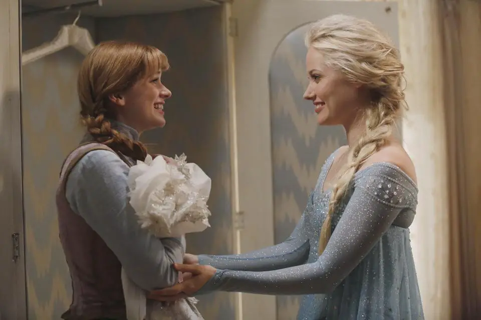 Anna and Elsa Together on Once Upon a Time!
