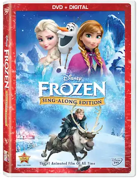 New Disney’s Frozen Sing-Along Edition DVD Arriving Nov 18th