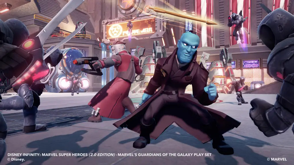 Disney Infinity: Marvel Super Heroes 2.0  Enlists Two New Favorites From Marvel Universe – Yondu and Falcon