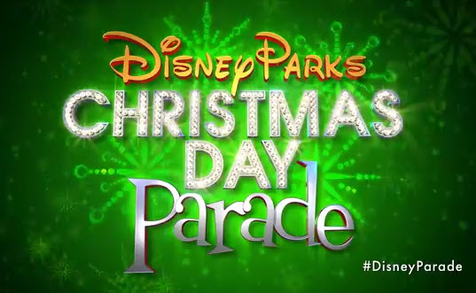 Disney Parks Christmas Day Parade Taping