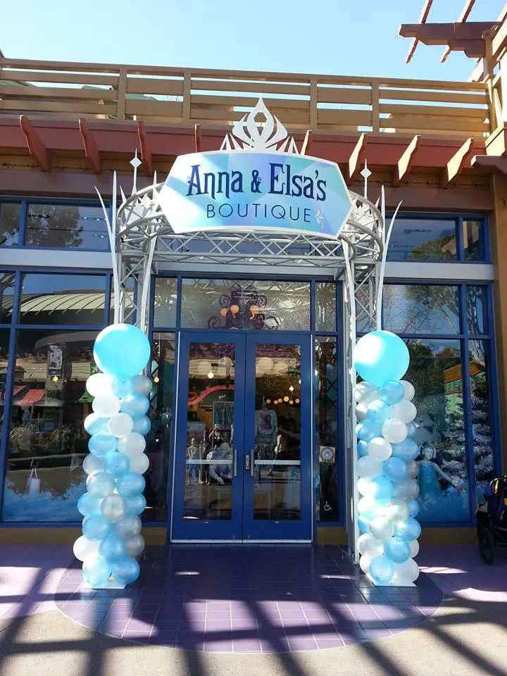 Anna & Elsa’s Boutique Opens in Downtown Disney District at the Disneyland Resort