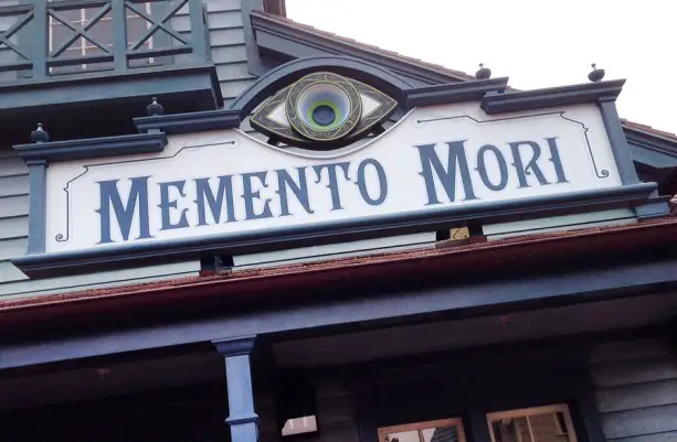 Magic Kingdom’s Memento Mori Shop Now Open outside of the Haunted Mansion