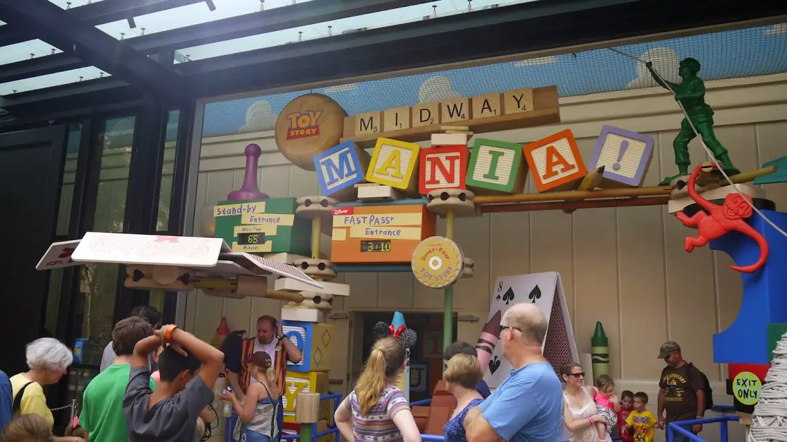 Toy Story Mania Ride at Hollywood Studios To Close for One Week