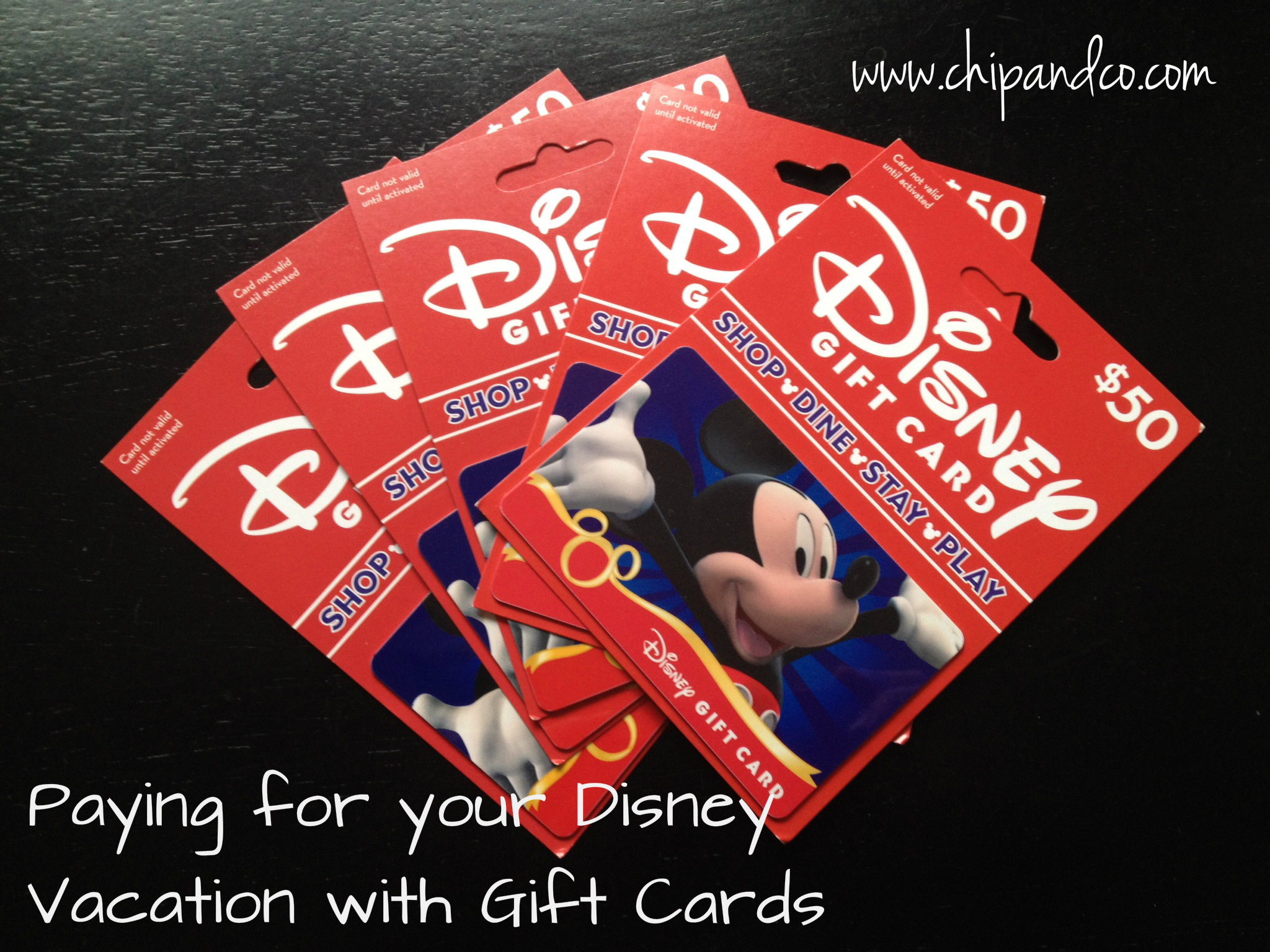 Disney Introduces a New Way to Manage your Disney Gift Cards!