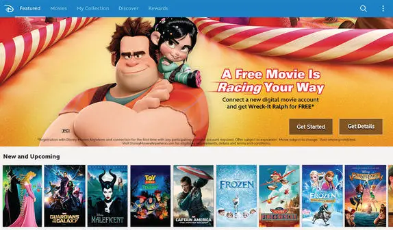 Disney Movies Anywhere is now on Google Play! Finally!