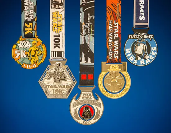 Do or do not, there is no try – runDisney Star Wars medals sneak peek