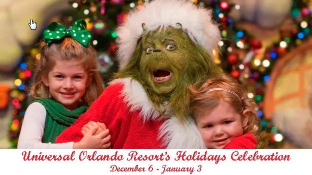 Spending the Holidays at Universal Studios Orlando