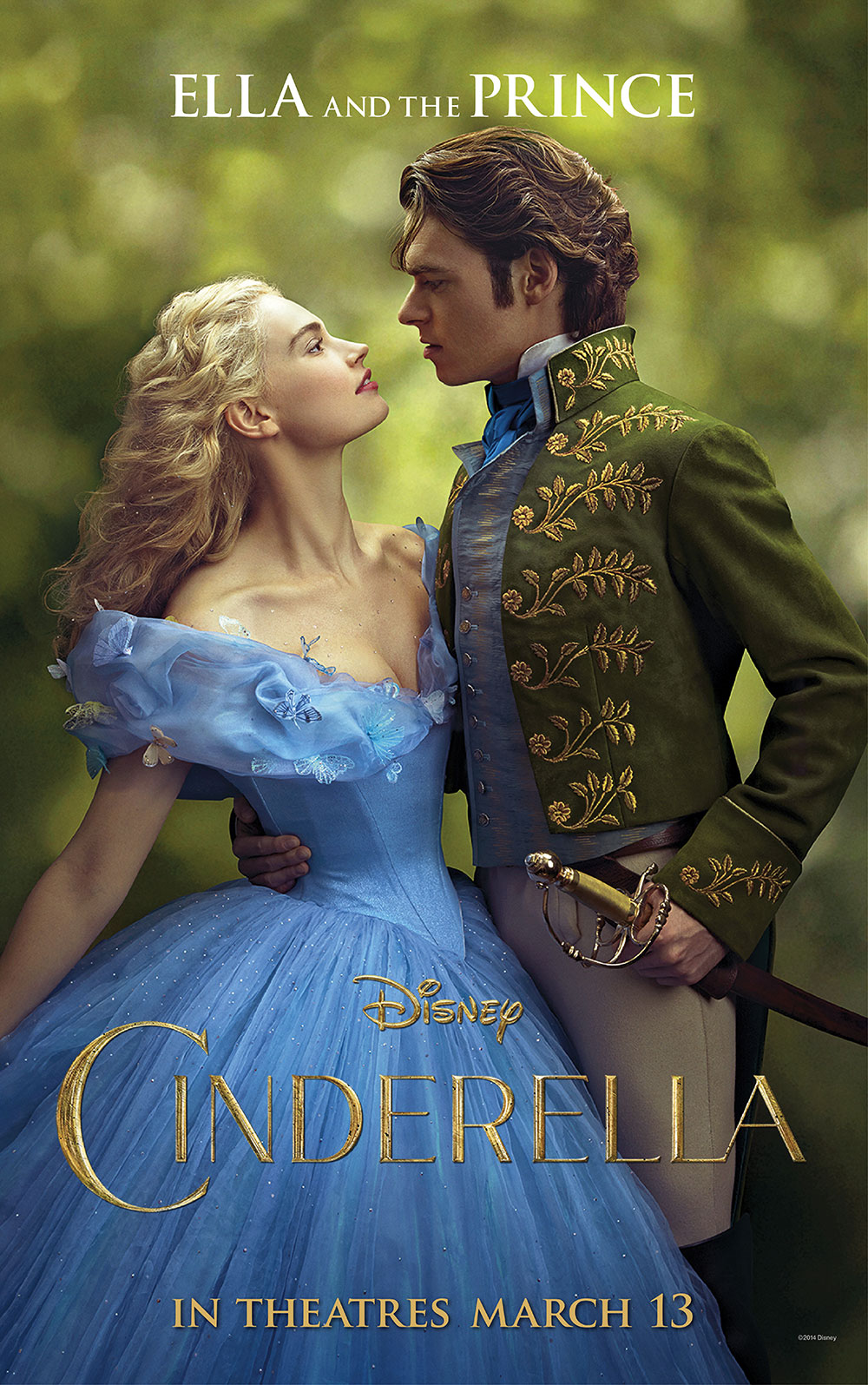 Cinderella Character Posters Give Us a Peek at the Beautiful Costumes