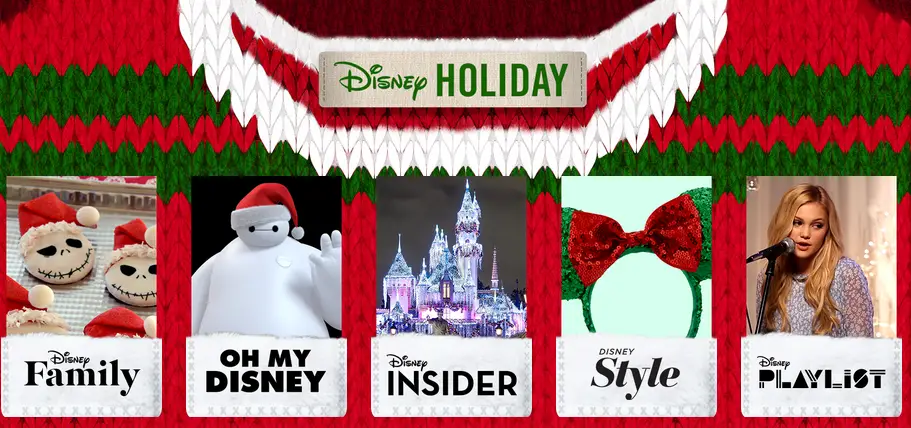 Check Out Disney.com for Some Christmas Cheer