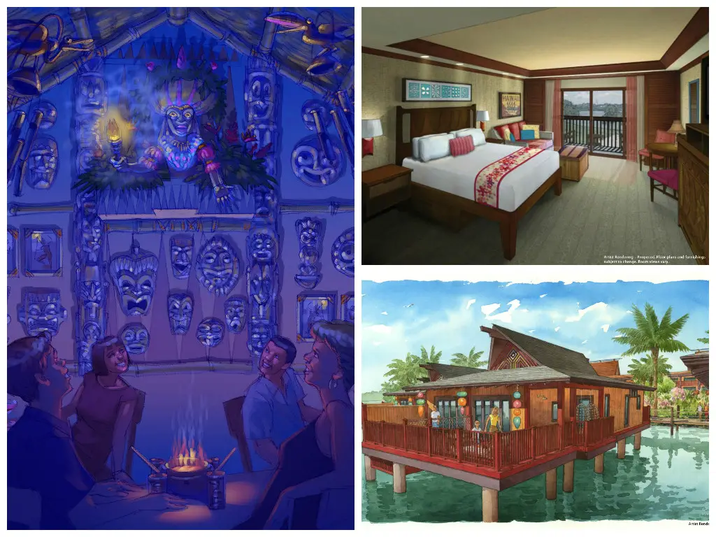 New Details Revealed for the Villas and Bungalows at Disney’s Polynesian Resort