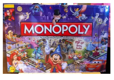 Disney Theme Park Edition Monopoly Games