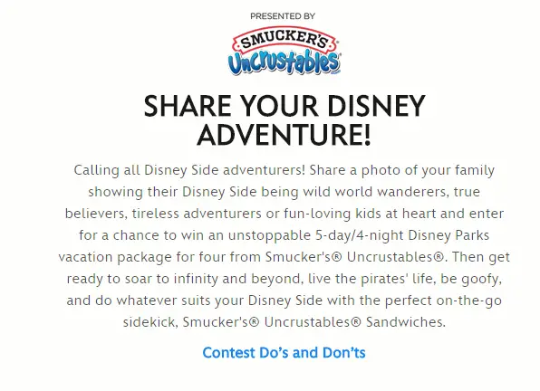 Jump Start 2015 with New Recipes, Crafts and Activities from Disney Family and the Chance to Win a Disney Parks Vacation