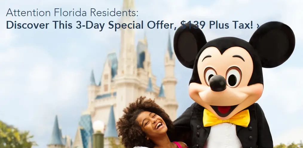 Florida Residents can Experience the Magic at a Discount