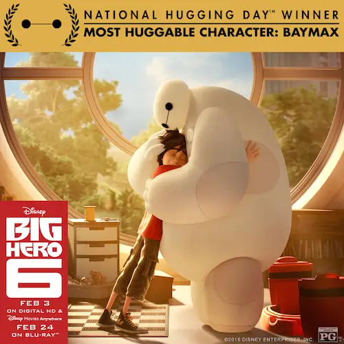 Disney celebrates National Hugging Day with Baymax