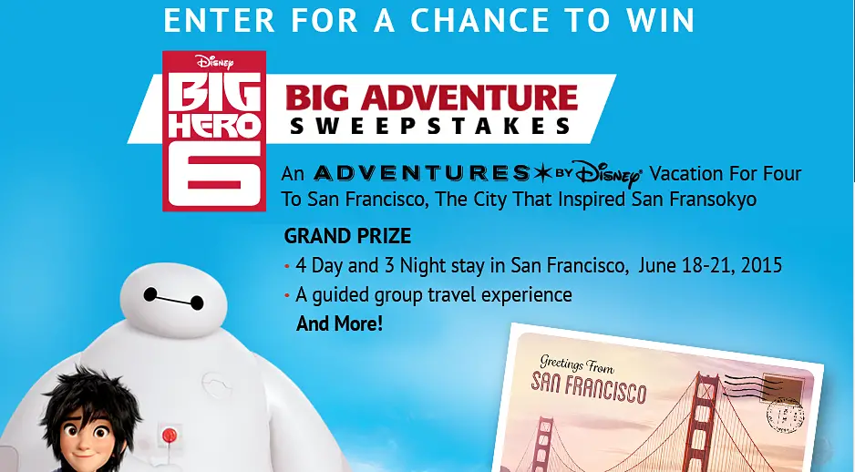 Enter for a Chance to Win an Adventures by Disney Vacation