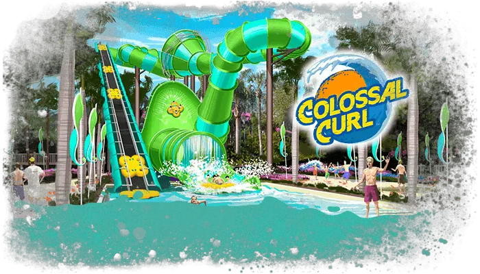 Busch Gardens Adventure Island Waterpark Newest Slide