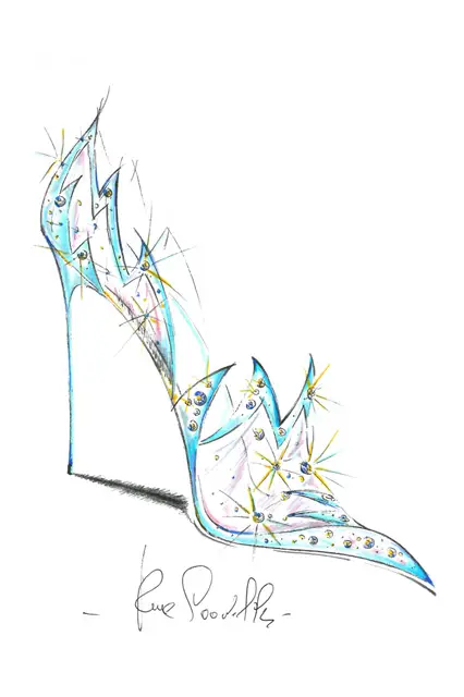 Cinderella’s Glass Slipper Gets a Couture Update