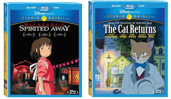 Disney Presents: Studio Ghibli: Spirited Away & The Cat Returns on Blu-ray 6/16